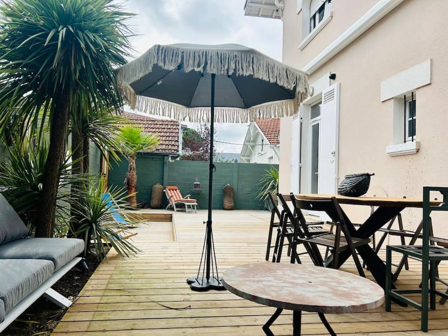 Villa8Pers 3'Piedplage Pleincentre Piscine Parking Arcachon Esterno foto